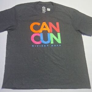 Gray Cancun Graphic Tee